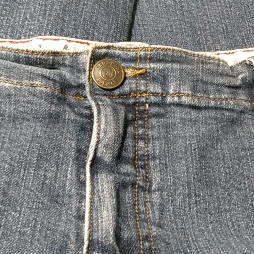 Lands End Classic Boot Five Pocket Jeans - Picture 10 of 12